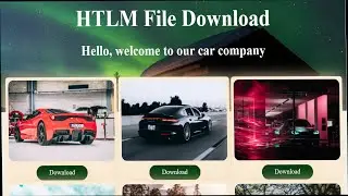 Download file in HTML & CSS