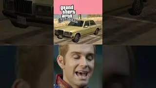 Ranking Grand Theft Auto Admiral Car #shorts #gta #rank #memes