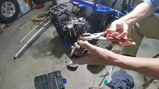 TrailMaster MINI XRX go kart. will it run? Carb cleaning. pt2