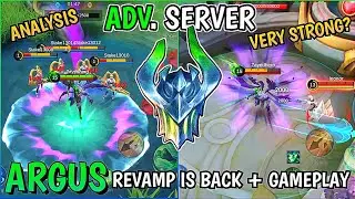 Argus Revamp is Back, is it Actually Strong ? ~ Mobile Legends | Analysis & Gameplay | Adv Argus