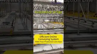 Efficient Online Conveying SystemMake Your Production Line Soar. #line #Efficient  #automobile