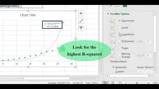 How to Do Nonlinear Interpolation Using Trendline in Excel