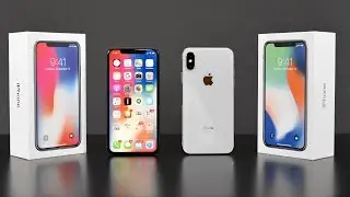 Apple iPhone X: Unboxing & Review (All Colors!)