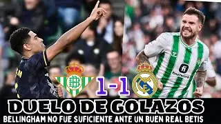 BELLINGHAM Y RUIBAL ALUMBRAN EL REAL BETIS-REAL MADRID ¿FUE PENALTI A RODRYGO? ¿JUSTO EMPATE?