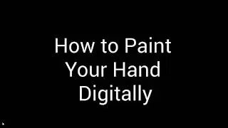 How to Digitally Paint a Hand  Pashto