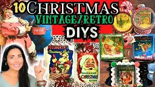 CHRISTMAS IN JULY VINTAGE AND RETRO DIYS! CHRISTMAS PALOOZA PLAYLIST THAT YOU DONT WANNA MISS!!