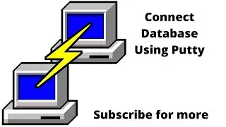 How to connect to an Oracle Database? Using Putty