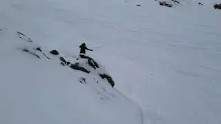 Buffalo Mountain with Mike H and Dan S - Silver Couloir - 4/17/21