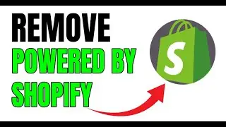 NEW! REMOVE POWERED BY SHOPIFY 2024