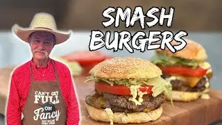 The Ultimate Double Decker Smash Burgers with Homemade Brioche Buns 