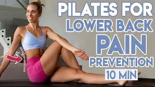 PILATES FOR LOWER BACK PAIN (Strengthen & Stabilise) | 10 min Workout