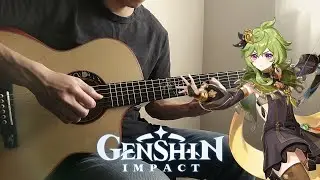 Collei Theme: Sprout in the Thicket | FingerStyle Guitar Cover [Genshin Impact]