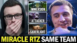 MIRACLE SF + ARTEEZY vs Earthspirit Carry — EU Top Ranked Game