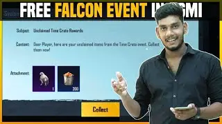 FREE FALCON COMPANION EVENT IN BGMI 🔥 Kumari Gamer