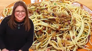 Rachs Spaghetti With Pancetta & Onions