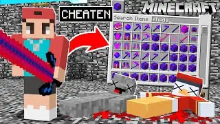 iCrimax CHEATET illegale SHADE RÜSTUNG in Minecraft 2v2 LUCKY BLOCK BEDWARS