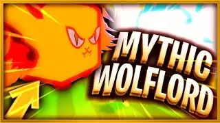 The first MYTHIC PLASMA WOLFLORD in bubble gum simulator