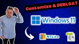 DEBLOAT Windows 10 & 11 using NTLite!