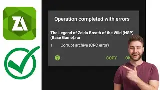 Como corrigir operação concluída com erros no ZArchiver 2024 | Como resolver o erro do ZArchiver
