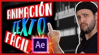 🔴Te enseño a ANIMAR TEXTO (títulos) EN AFTER EFFECTS 2021 🔴[ 😯No te imaginas lo FÁCIL que es😯]