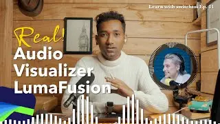 How to Create Podcast with Audio React Visualiser on LumaFusion Tutorial