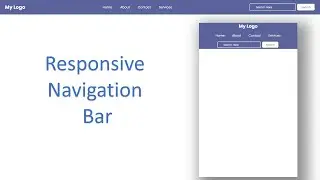 How to Make Responsive Navigation bar | Html Css | Web Development | Navigation bar