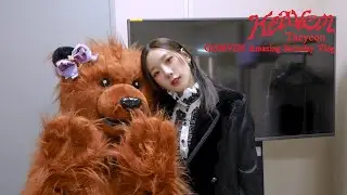 곰븐이 키가 많이 작네?🧸🤔 | 태연X곰븐이 놀라운 토요일 브이로그 (TAEYEON X GOMVEN Amazing Saturday Vlog)