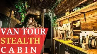 Ultimate STEALTH van TOUR | Cozy CABIN (2023)