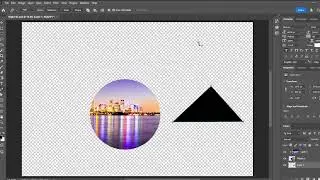 How to mask an image inside a shape in Photoshop