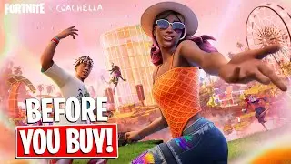 *NEW* COACHELLA 2023 Skins | Sunset Alto and Desert Dawn Lyric | Before You Buy! (Fortnite)