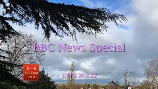 BBC News intro 10am 26.2.22 - Missile Strikes Kyiv