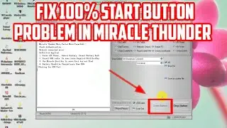 Miracle box 2. 82 box start button not working