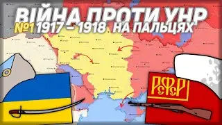 Перша радянсько-українська війна на пальцях. Ч. 1.