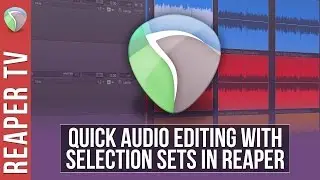 Reaper: Speed Up Your Editing w Selection Sets