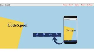 Create Responsive Navigation Bar Using HTML and CSS | CodeXpool