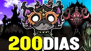 Passando 200 dias com a nova WURT (Bosses das sombras e Fuelweaver) no Dont starve together