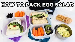 How to Pack Egg Salad for Healthy School Lunch