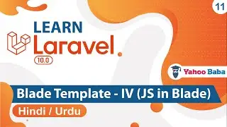 Laravel Blade Template - IV JS in Blade Tutorial in Hindi / Urdu