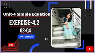 How do you do simple equations in Class 7? (Part-5)