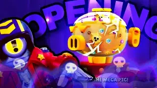 Opening the Mega Pig in Brawl Stars