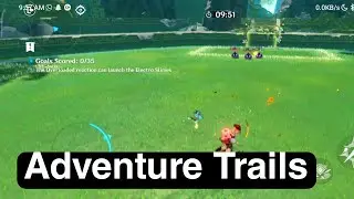 Adventure Trails Goals Scored | Rocks Destroyed | Challenge Superfast hat trick genshin impact