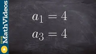 How to determine the rule for a geometric sequence given two values