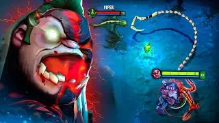 Immortal Rank! RIP Viper Counter Pick vs Mid Pudge 26Kills Dota 2