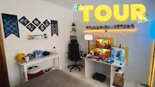 TOUR pelo meu Quarto/Setup Gamer 2024 🗺️