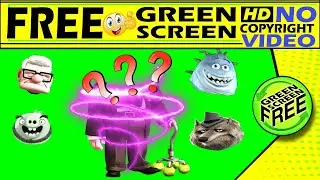 Wrong Heads Disney characters Wrong Head  green screen  wrong head puzzle #freegreenscreenvideo