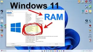 Windows 11 - How to check RAM/Memory - System Specs - Free & Easy