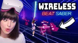 WIRELESS Beat Saber with Air Link