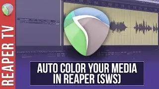 Reaper: Automatically Apply Color to Tracks, Markers & Regions