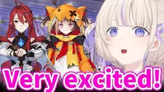 Hajime got very exited with new EN members debut streams【Hololive/Eng sub】