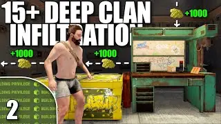 WE INFILTRATED THIS 15+ DEEP CLAN FOR EVERYTHING | Duo Rust Ft. Willjum